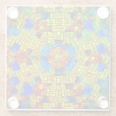 Onderzetter kunstmatig ontwerp (Achterkant)