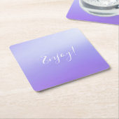 Onderzetter Lavender Mist Paper (Schuin)