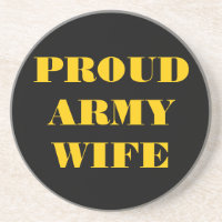 Onderzetter Legervrouw Proud