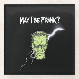 Onderzetter, mag ik Frank zijn, Frankenstein Glazen Onderzetter