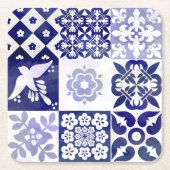 Onderzetter met Azulejos patroon (Voorkant)