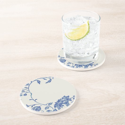 Onderzetter met blauw verwijderen (Zijkant)