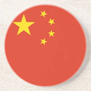 Onderzetter met de vlag van China