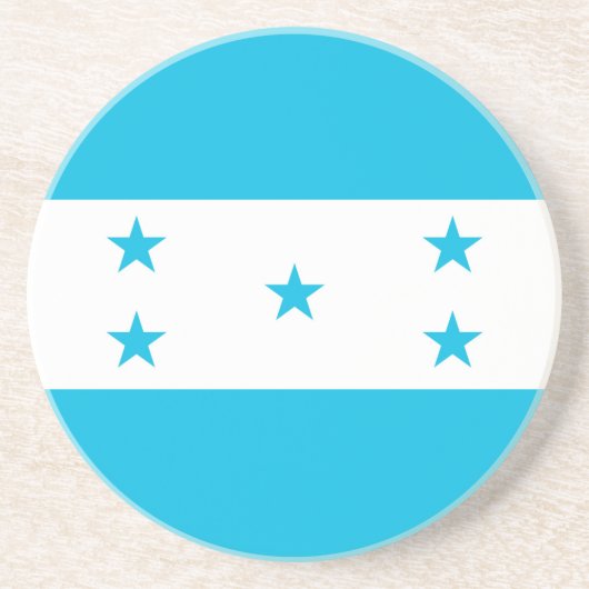 Onderzetter met de vlag van Honduras (Voorkant)