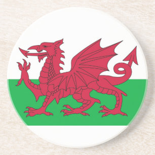 Onderzetter met de vlag van Wales