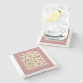 Onderzetter met drijvende bogen, opgerold (Zijkant)