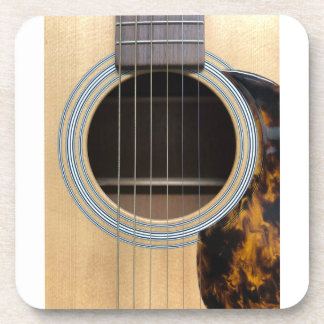 Onderzetter met een Guitar Soundhole
