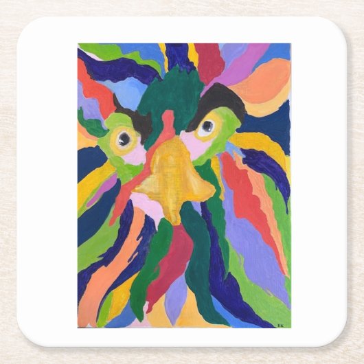 Onderzetter met Green Maurice (Voorkant)