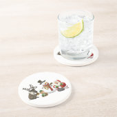 Onderzetter met kersttang (Zijkant)