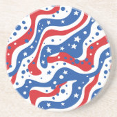 Onderzetter met patriottische stone (Voorkant)