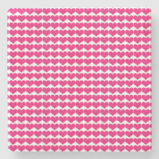 Onderzetter met roze stonstonplaat