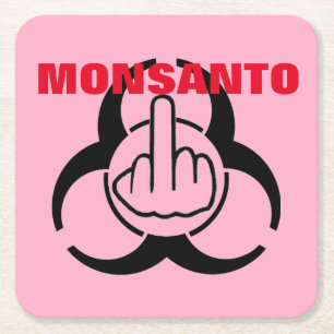 Onderzetter Monsanto Bio Hazard Flip