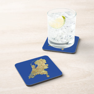 Onderzetter Nederlandse kaart