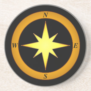 Onderzetter North Arrow