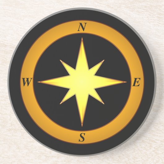 Onderzetter North Arrow (Voorkant)