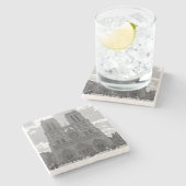 Onderzetter Notre Dame (Zijkant)