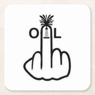 Onderzetter olievlek