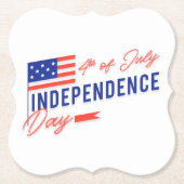 Onderzetter Onafhankelijkheidsdag (Voorkant)