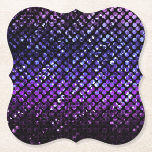 Onderzetter Paarse Kristal Bling Strass