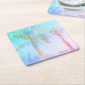 Onderzetter palmbomen (Schuin)