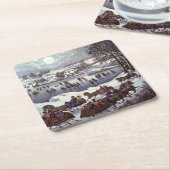 Onderzetter PAPER : New York : Central Park : 1920 (Schuin)