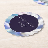 Onderzetter  papier voor blaasolie (Gekanteld)