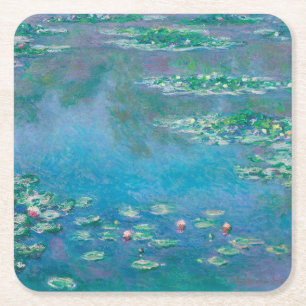 ONDERZETTER PAPIER : "WATERLITEITEN" PER MONET