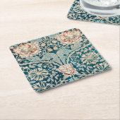 Onderzetter PAPIER : WILLIAM MORRIS : HONEYSUCKLE (Schuin)