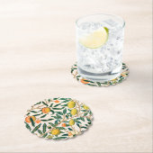 Onderzetter PAPIER : WILLIAM MORRIS : POMEGRANAAT (Insitu)