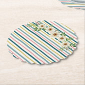 Onderzetter Picnic Baby shower Papier (Gekanteld)