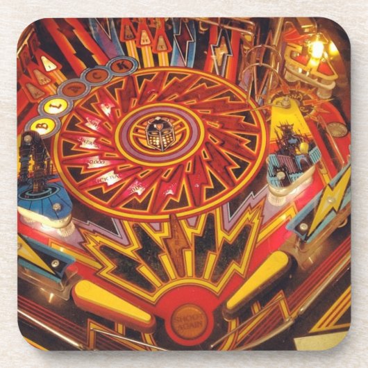 Onderzetter pinbalmachine (Voorkant)