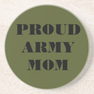 Onderzetter Proud Army Mam
