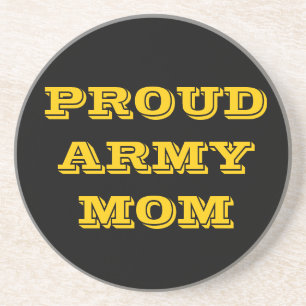 Onderzetter Proud Army Mam