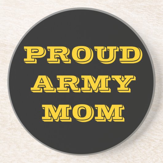 Onderzetter Proud Army Mam (Voorkant)