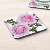 Onderzetter  roze pinda's (Linkerzijde)