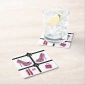 Onderzetter Roze schoenen (Insitu)