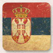 Onderzetter Servië-vlag (Voorkant)