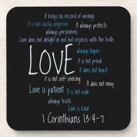 Onderzetter set - Liefde is Patiëntenmix (Voorkant)