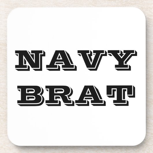 Onderzetter Set Navy Brat (Voorkant)