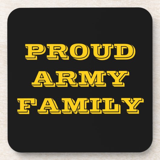 Onderzetter Set Proud Army (Voorkant)