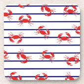 Onderzetter set - Rode krabben (Voorkant)
