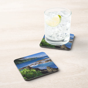 Onderzetter Set-Tropische Ocean Scene