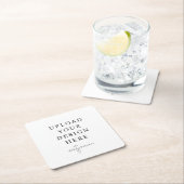 Onderzetter Square Paper (Insitu)