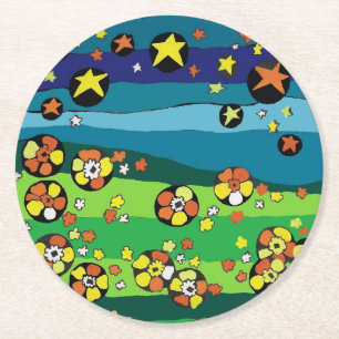 Onderzetter Starry Scene