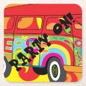 onderzetter stijlvol, vierkant 1960 (Voorkant)