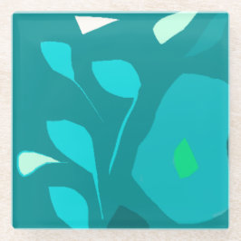 Onderzetter ter illustratie van de smaakstof glazen onderzetter