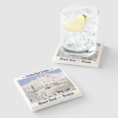 Onderzetter Timberline Lodge Stone (Zijkant)