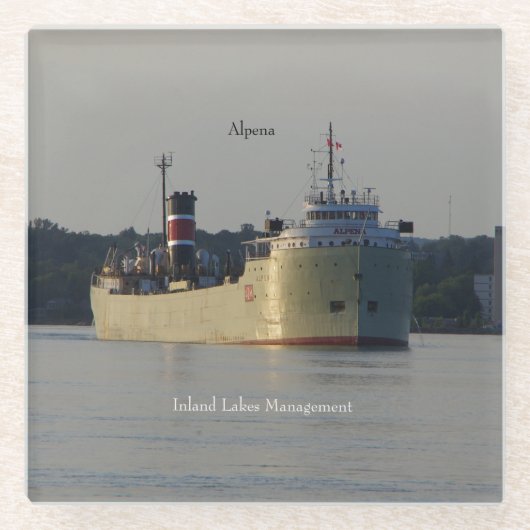 Onderzetter van alpenglas (Voorkant)