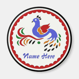Onderzetter van Amish Style Bird Drink Magneet