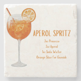 Onderzetter van Aperol Spritz